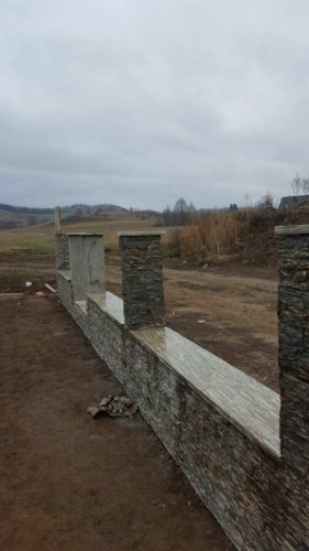 mozaika elewacyjna na mur